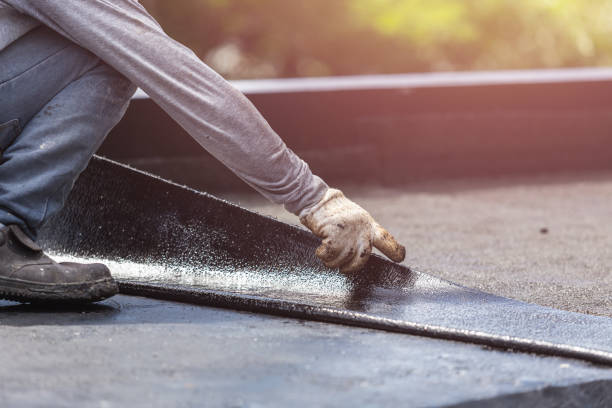 Professional Vapor Barrier Installation technician working in West Olive, MI
